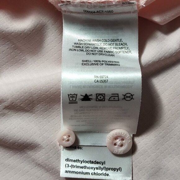 Columbia Performance Men's Fishing Shirt Size L Gear Omni-Shade Vented - Picture 7 of 7